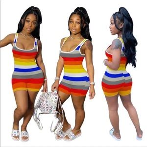 Rainbow Romper
